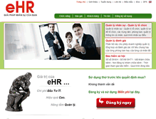 Tablet Screenshot of ehr.com.vn